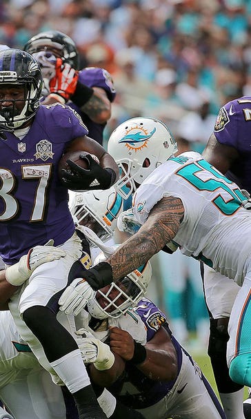 Ravens rookie RB Allen sparkles again in loss to Miami